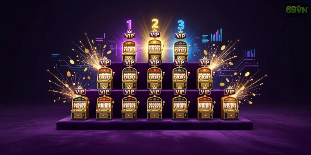 Top nền tảng nổ hũ vip 69vn được xếp hạng cao năm 2025
