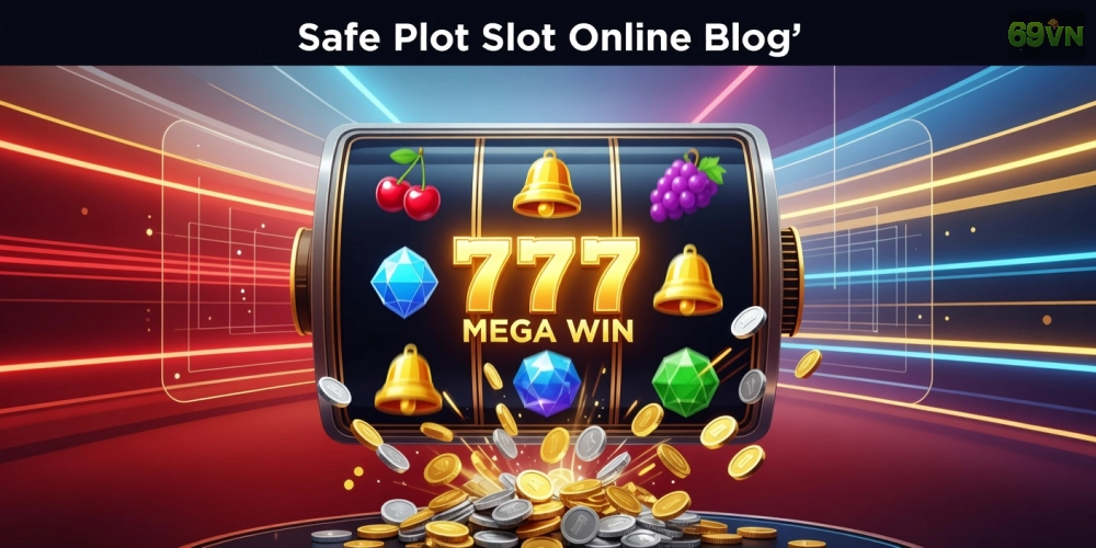 Minh họa khái niệm quay nổ hũ 69vn với giao diện trò chơi hiện đại và jackpot hấp dẫn